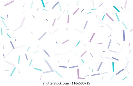 Confetti background abstract colorful pattern. Isolated on the white. Vector holiday illustration. Festive and stylish confetti background. Concept of happy birthday, party and holidays.