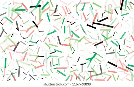Confetti background abstract colorful pattern. Isolated on the white. Vector holiday illustration. Festive and stylish confetti background. Concept of happy birthday, party and holidays.