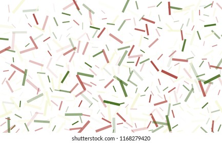Confetti background abstract colorful pattern. Isolated on the white. Vector holiday illustration. Festive and stylish confetti background. Concept of happy birthday, party and holidays.
