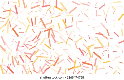 Confetti background abstract colorful pattern. Isolated on the white. Vector holiday illustration. Festive and stylish confetti background. Concept of happy birthday, party and holidays.