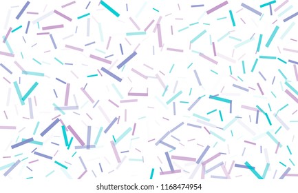 Confetti background abstract colorful pattern. Isolated on the white. Vector holiday illustration. Festive and stylish confetti background. Concept of happy birthday, party and holidays.
