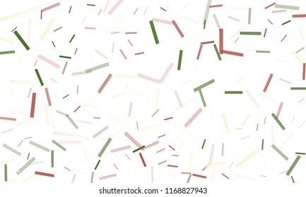 Confetti background abstract colorful pattern. Isolated on the white. Vector holiday illustration. Festive and stylish confetti background. Concept of happy birthday, party and holidays.