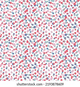 Fondo Confetti. Círculos y puntos suspensivos coloridos. Textura para puntos horizontales de primavera y verano de afiches