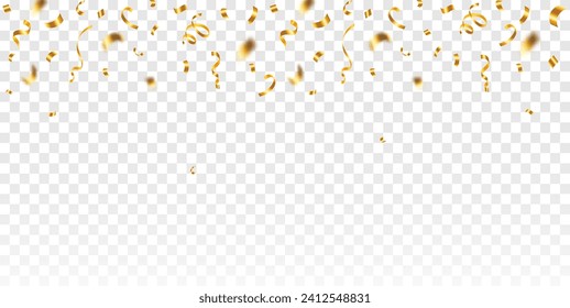 Confetti Background For Decoration Various Festive Celebrations. birthday party. Christmas. New Year. Holiday.