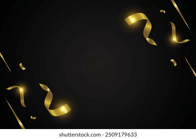 Confetti Background Luxury Design Vector