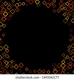 Confetti background minimal geometric cover template of isolated elements.Future geometric cover confetti background. Used as print, card, template, texture, background, wallpaper, banner, border