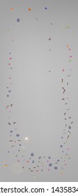 Confetti. Background modern.  Colorful clean abstraction. 