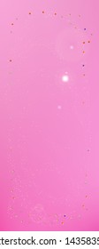 Confetti. Background modern.  Colorful clean abstraction. Pink colored theme.