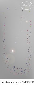 Confetti. Background modern.  Colorful clean abstraction. Colorful cool abstraction.