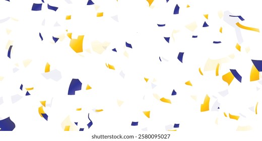 confetti background Stunning purple and gold confetti that zigzag down for the celebration