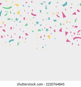confeti para celebrar, fiesta, año nuevo, sorpresa, regalo, etc