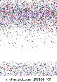 confetti from circles and squares