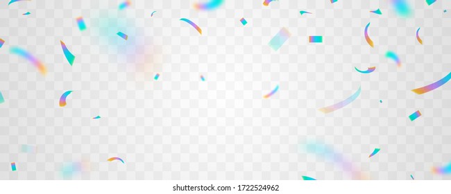 confetti concept design template holiday Happy Day, background Celebration Vector illustration.