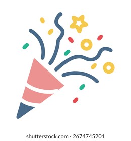 Confeti concepto de diseño de vacaciones de Plantilla feliz día