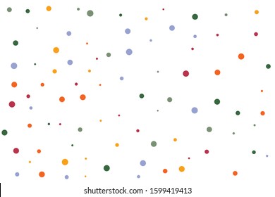 Confetti dots background. Stylish and lice looking wallpaper
