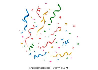 confetti explosion celebration vector free