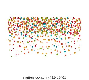 confetti explosion decoration