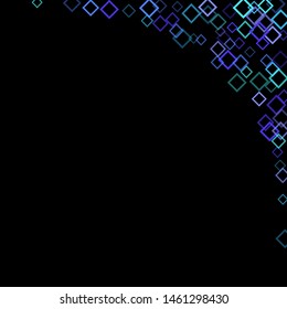 Confetti explosion minimal geometric cover template of isolated elements.Future geometric template confetti explosion. Used as print, card, backdrop, template, texture, background, wallpaper, banner