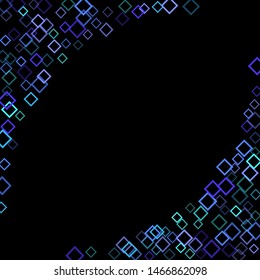 Confetti explosion minimal geometric cover template of isolated elements.Future geometric template confetti explosion. Used as print, card, backdrop, template, texture, background, wallpaper, banner