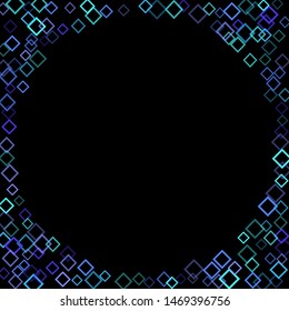 Confetti explosion minimal geometric cover template of isolated elements.Future geometric template confetti explosion. Used as print, card, backdrop, template, texture, background, wallpaper, banner