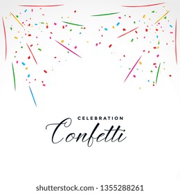 confetti explosion party celebration background