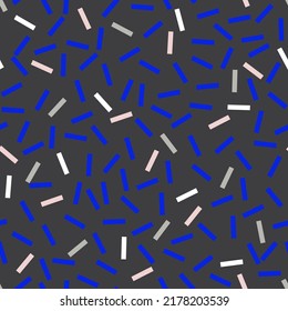 Confetti Fair Texture Vector Seamless Pattern