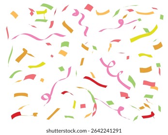 Confetti falling on background. Party fertival Elemen design  (20250616105613).eps
