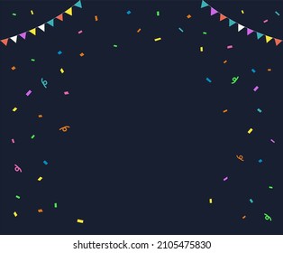 confetti and firecracker sauce for promotions and events illustration set. party, diary, decorate, event. Vector drawing. Hand drawn style.