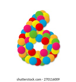 Confetti font
