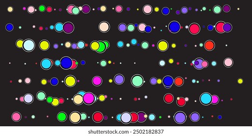 Confetti glittering wave. Vector golden sparkling comet tail on black background. Glow flare light effect. Gold luminous points. 