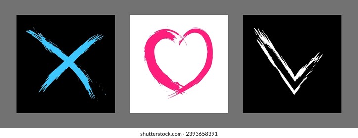 Confetti with gold glitter in the shape of a heart on a black background. Shiny particles and sand are scattered. Decorative element, golden heart. Luxury holiday background, vector