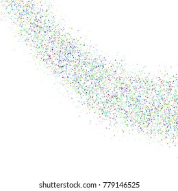 Confetti Holiday background. Celebration, festival, winning or carnival concept.