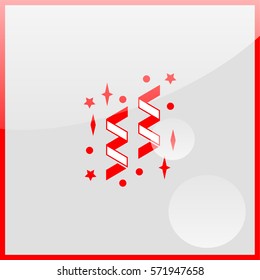 Confetti icon.