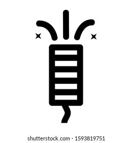 confetti icon isolated sign symbol vector illustration - high quality black style vector icons
