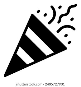 Confetti icon for uiux, web, app, infographic, etc