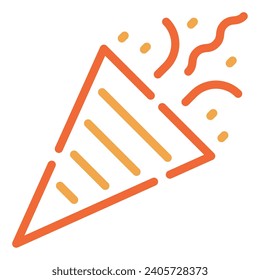 Confetti icon for uiux, web, app, infographic, etc