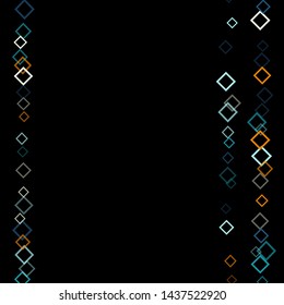 Confetti isolated minimal geometric cover template of isolated elements.Future geometric cover confetti isolated. Used as print, card, backdrop, template, texture, background, wallpaper, banner