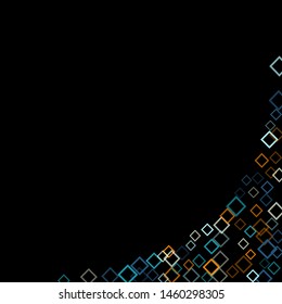 Confetti isolated minimal geometric cover template of isolated elements.Future geometric cover confetti isolated. Used as print, card, backdrop, template, texture, background, wallpaper, banner