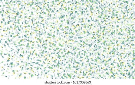 Confetti Isolated on White Background. Backdrop Can Be Removed and Changed to Any Other. Vector Pattern for Greeting Card or Poster