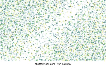 Confetti Isolated on White Background. Backdrop Can Be Removed and Changed to Any Other. Vector Pattern for Greeting Card or Poster