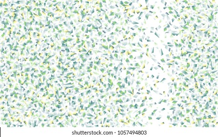 Confetti Isolated on White Background. Backdrop Can Be Removed and Changed to Any Other. Vector Pattern for Greeting Card or Poster