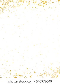 Confetti isolated on white background. Vector abstract colorful background