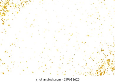 Confetti isolated on white background. Vector abstract colorful background