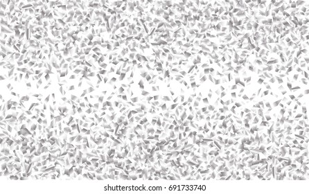 Confetti Isolated on White Background. Backdrop Can Be Removed and Changed to Any Other. Vector Pattern for Greeting Card or Poster