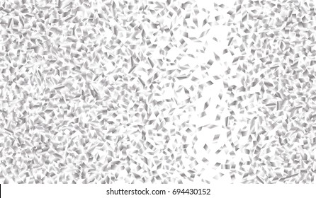 Confetti Isolated on White Background. Backdrop Can Be Removed and Changed to Any Other. Vector Pattern for Greeting Card or Poster