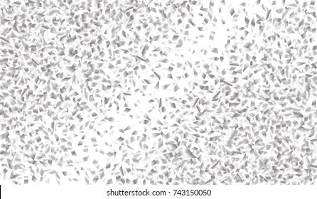 Confetti Isolated on White Background. Backdrop Can Be Removed and Changed to Any Other. Vector Pattern for Greeting Card or Poster