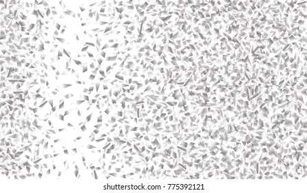 Confetti Isolated on White Background. Backdrop Can Be Removed and Changed to Any Other. Vector Pattern for Greeting Card or Poster