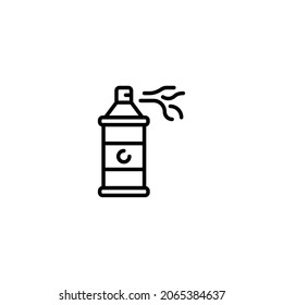 Icono de línea de captura, plantilla de vector