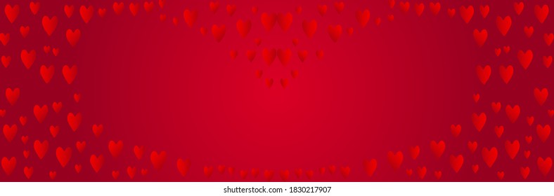 confetti love background vector illustration
