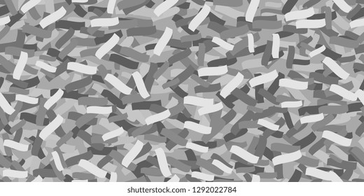 Confetti. Multicolored confetti. Scattered multi-colored elements. Chaotic different glitter. Vector seamless pattern. Abstract texture